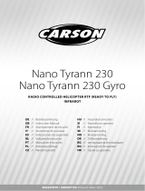 Carson Nano Tyrann 230 Manuel utilisateur