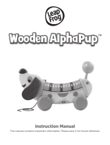 LeapFrog Wooden AlphaPup Manuel utilisateur