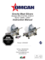 Omcan MS-IT-0195 Manuel utilisateur