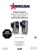 Omcan PP-IT-0010 Manuel utilisateur