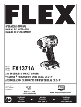 Flex FX1371A 24V BRUSHLESS IMPACT DRIVER Manuel utilisateur