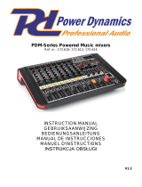 Power Dynamics PDM-Series Manuel utilisateur