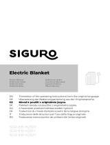 SIGURO SGR-EB-H250Y Manuel utilisateur