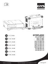 GYS FLASH 51.12 CNT FV 12 V Battery Charger Manuel utilisateur