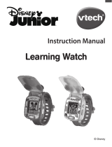 VTech Disney Junior Mouse Learning Watch Manuel utilisateur