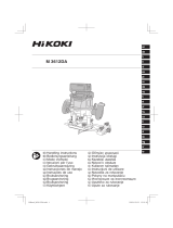 Hikoki M3612DA 36V Cordless Multi-Volt Brushless Router Manuel utilisateur