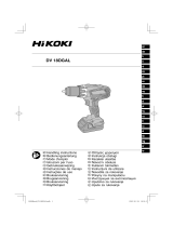 Hikoki DV18DGAL 18v Cordless Combi Drill Manuel utilisateur