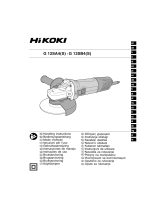 Hikoki G 12SA4 Angle Grinder Manuel utilisateur
