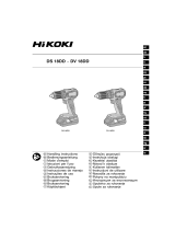 Hikoki DS 18DD 18V Brushless Compact Driver Drill and Impact Driver Kit Manuel utilisateur