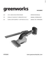 Greenworks SH24B00 Manuel utilisateur