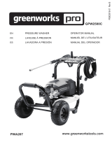 Greenworks GPW2500C Manuel utilisateur