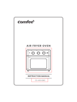 Comfee CO-A181A (BK) 18L Retro Air Fryer Toaster Oven Manuel utilisateur