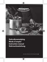demeyere BELGIUM Resto 3 Stainless Steel Casserole Cooking Pot Induction Manuel utilisateur