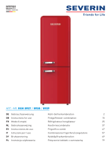 SEVERIN RGK 8900 Series Fridge Freezer Manuel utilisateur