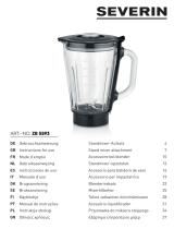 SEVERIN ZB 5593 Ustensile Blender Manuel utilisateur