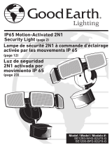 Good Earth SE1293-WH3-02LF0-G IP65 Motion-Activated 2N1 Security Light Manuel utilisateur