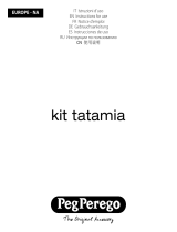 PegPerego EUROPE – NA Kit Tatamia High Chairs Manuel utilisateur