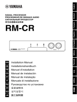 Yamaha RM-CR Manuel utilisateur