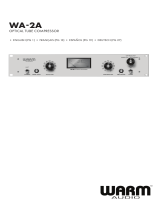 Warm Audio WA-2A Manuel utilisateur