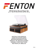 Fenton RP165 Series Manuel utilisateur