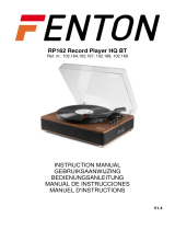 Fenton RP162 Manuel utilisateur