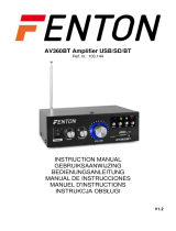 Fenton 103.144 Manuel utilisateur