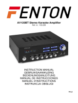 Fenton AV120BT Manuel utilisateur