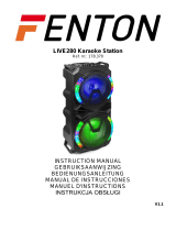 Fenton LIVE280 Manuel utilisateur