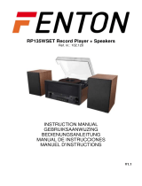 Fenton RP135WSET Manuel utilisateur