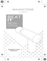 Magnitone Beat IT Deep Tissue Massage Gun Manuel utilisateur