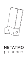 Netatmo Exterieure Presence Manuel utilisateur