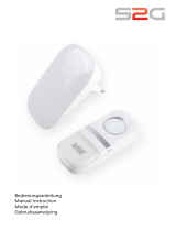 S2G Wireless Doorbell Manuel utilisateur