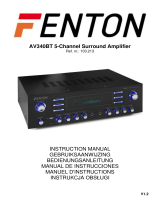 Fenton AV340BT Manuel utilisateur