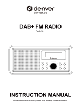 Denver DAB-30 Manuel utilisateur