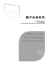 Faber BACK Series Manuel utilisateur