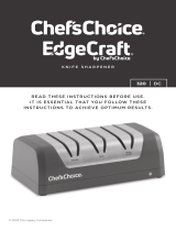 Chef-s Choice EdgeCraft 320 DC Manuel utilisateur