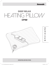 Sensede CP40 Deep Relax Heating Pillow Manuel utilisateur