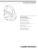 Audio-Technica audio-technica ATH-ANC7b QuietPoint Noise-Cancelling Headphones Manuel utilisateur