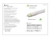 Aura Light LED Opti T8 HF G3 Manuel utilisateur