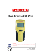 Bauhaus SF 04 Multi Detektor LCD Manuel utilisateur