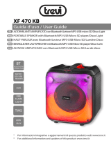 Trevi XF 470 KB Manuel utilisateur