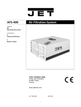 JET AFS-400 Manuel utilisateur