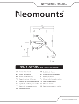 Neomounts FPMA-D750D Monitor Arm Desk Mount Manuel utilisateur