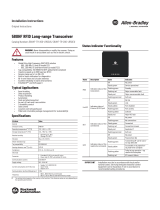 Allen Bradley Allen-Bradley 58UHF-TR-200-LR50US RFID Long-range Transceiver Manuel utilisateur