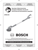 Bosch GTR55-85 9 Manuel utilisateur