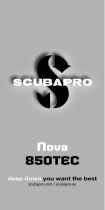 Scubapro Nova 850 Manuel utilisateur