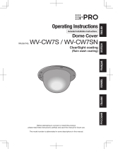 i-PRO i-PRO WV-CW7S Dome Cover ClearSight Coating Manuel utilisateur