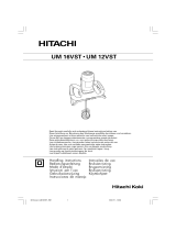 Hitachi um 12vst Manuel utilisateur