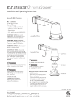 Mr.Steam MS-CHROMA 72 ChromaSteam System Manuel utilisateur