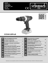 Scheppach CCD45-20ProS Manuel utilisateur